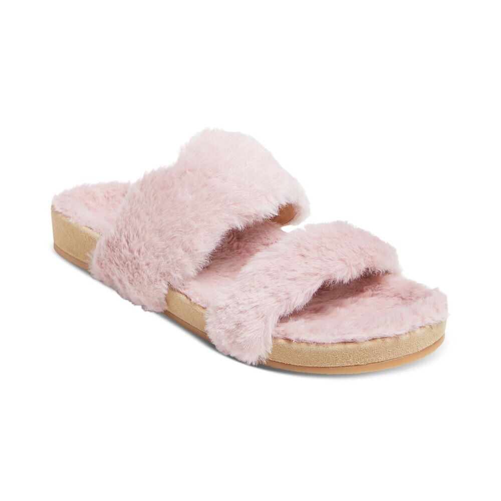 Jack Rogers Lauren Sandals Women's 6.5 Pink Comfort Cozy Slip On Slides JOBB1468